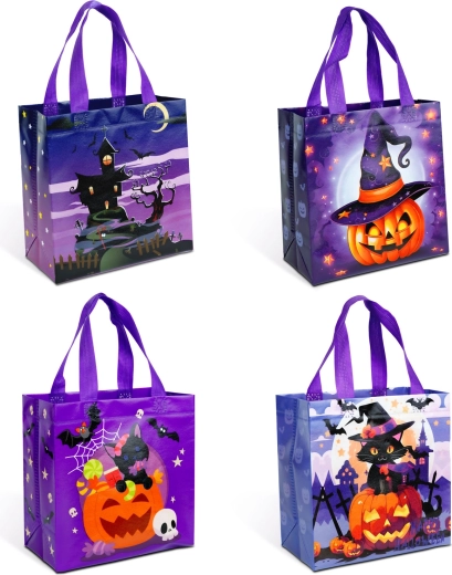 Halloween bag with 4 designs - 1 piece
