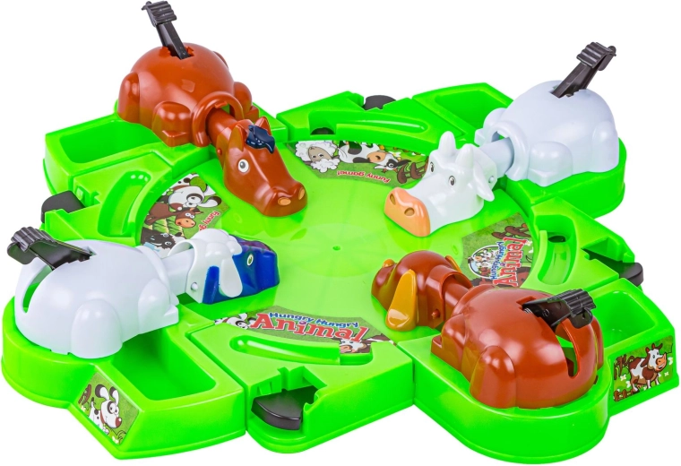 Lever control – animals catch marbles