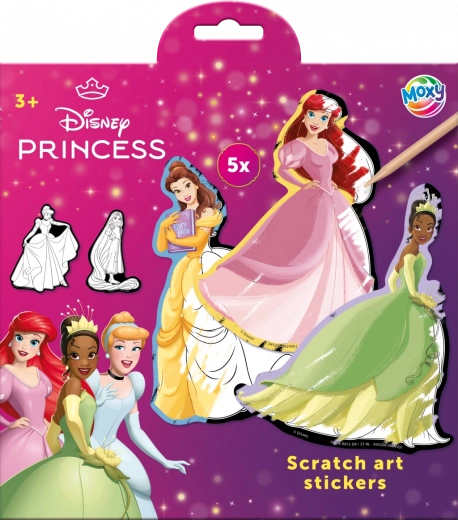 Strugalice naljepnice Disney Princeze 5 kom