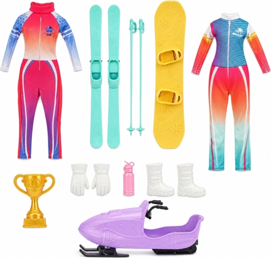 Zimski sportski set za akcijsku igru