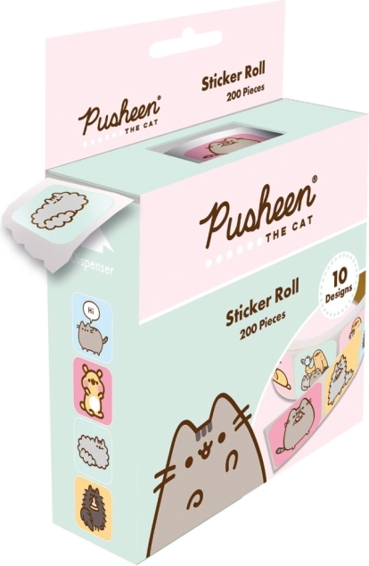 Set naljepnica s motivom Pusheen (200 kom)