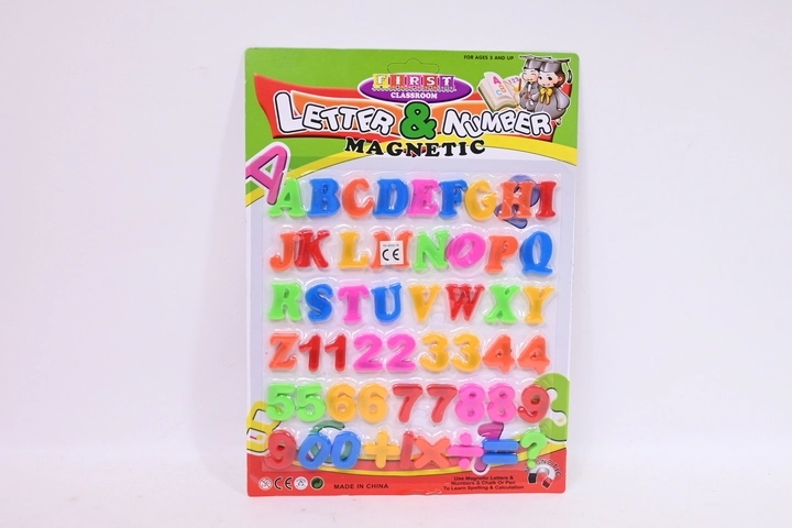 Magnetic letters and numbers - 1 piece
