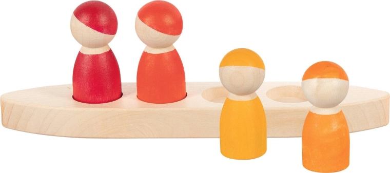 Mali čovječuljci u čamcu Goki evolution