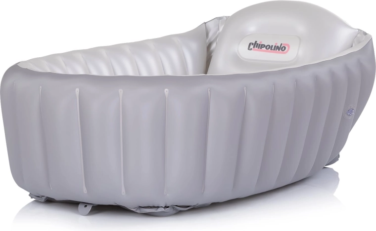 Chipolino napuhavajuća dječja kadica Baby Cloud siva