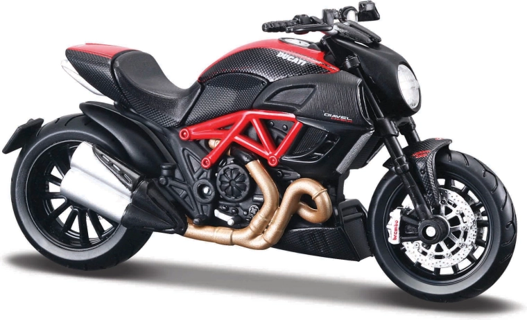 Maisto motocikl Ducati Diavel Carbon 1:18