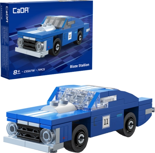 CaDA građevinski set auto Blaze Stallion (71 dijelova)