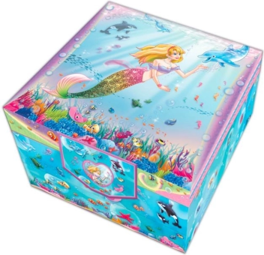 Pecoware kutijasti set s ladicama - Morska sirena