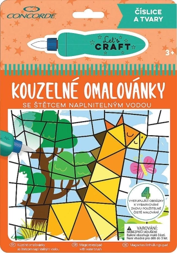 Čarobne bojanke CONCORDE – brojevi i oblici