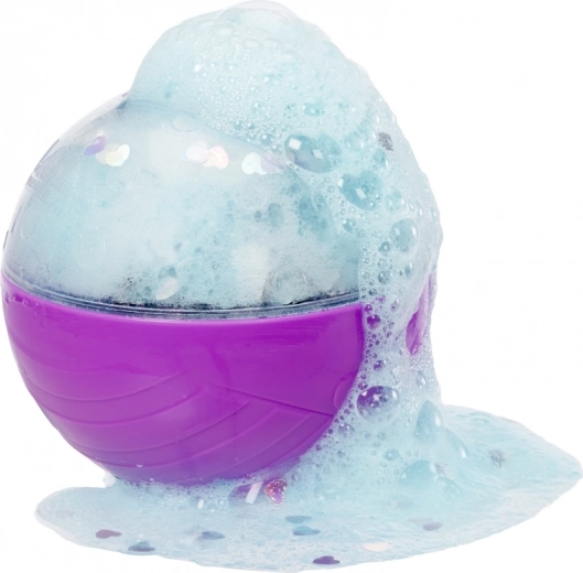 Color-changing bubbling foam