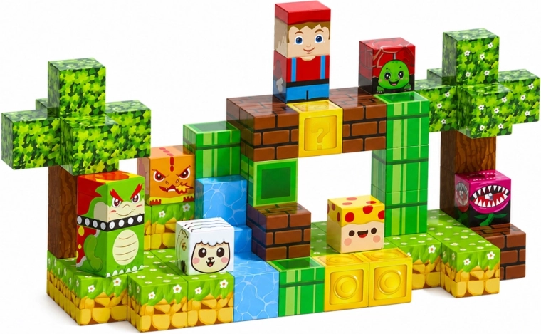 80 pieces for endless combinations