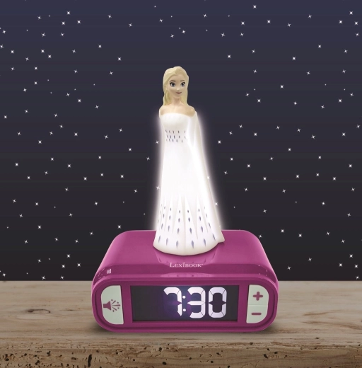 Blistavo 3D noćno svjetlo Elsa