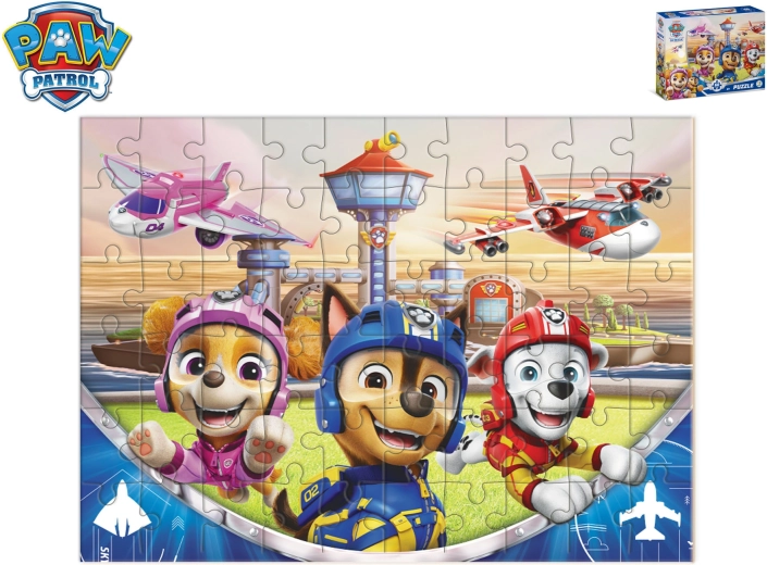 Puzzle Piloti iz Adventure Baya Tlapkova patrola 60 dijelova Paw Patrol