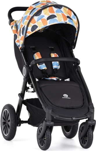 Petite&Mars kolica Street+ Air black retro