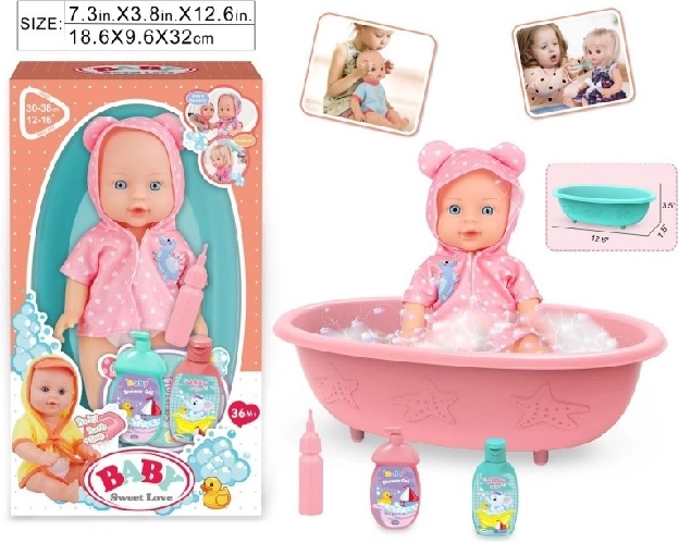 Beba lutka Baby Sweet Love s kadicom