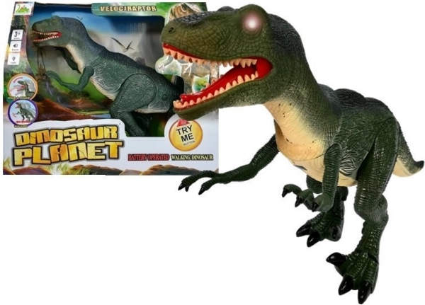 Interaktivni dinosaurus Velociraptor sa zvukovima i svjetlima