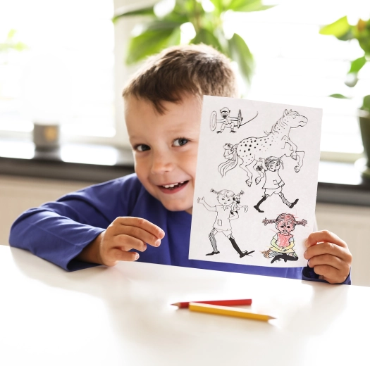 Originalne ilustracije iz svijeta Pipi