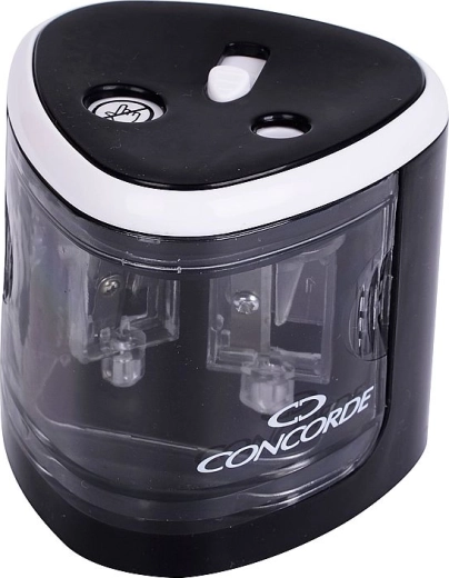 Electric Desktop Sharpener CONCORDE Duo, Black