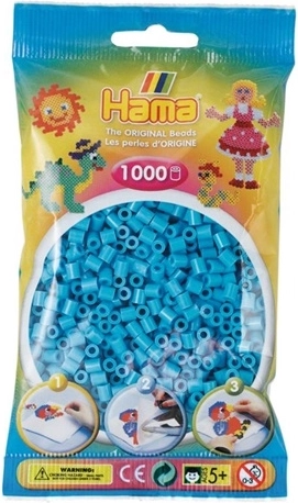 Hama Midi perlice za peglanje 1000 kom plave