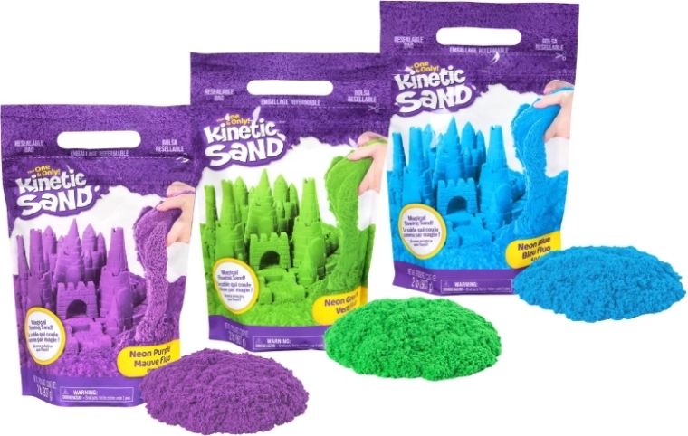 Spin Master Kinetic Sand Colour Sand – obojeni kinetički pijesak (asortiman)