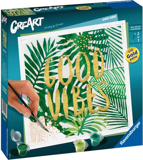 CreArt: good vibes – bojanje po brojevima za tinejdžere