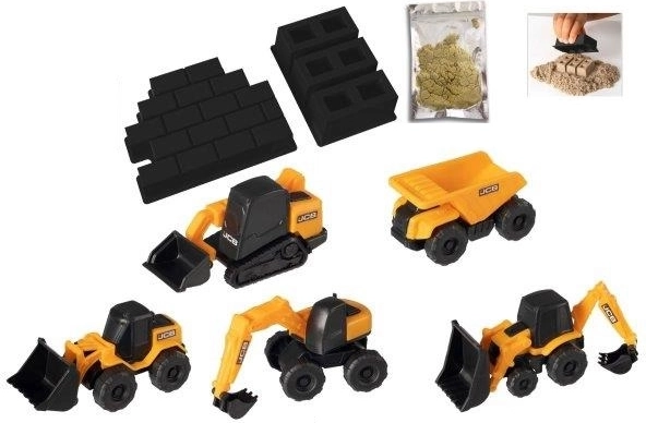 5 mini JCB strojeva u jednom pakiranju