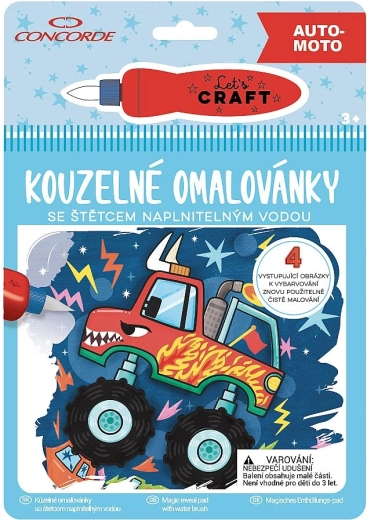 Čarobne bojanke CONCORDE auto-moto