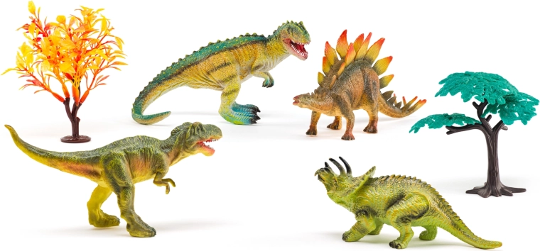 Set dinosaura Izgubljeni svijet – figurice i stabla za prapovijesnu igru