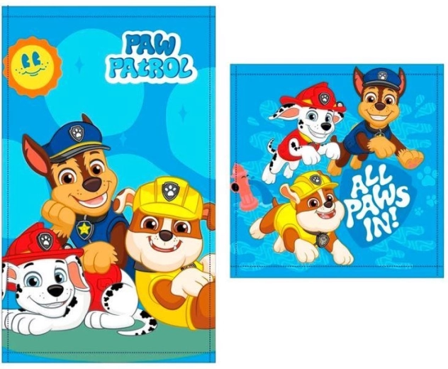 Set ručnika za ruke i lice Paw Patrol