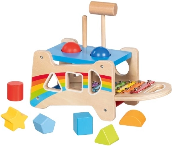 3 u 1: zakucavanje, slaganje i ksilofon