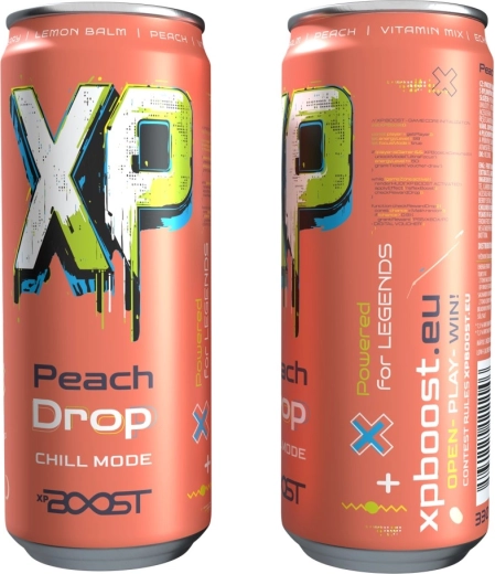 XP BOOST drink dječji biljni napitak Peach Drop 330 ml - 1 komad