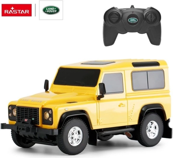 Rastar Land Rover Defender RC auto 1:24 žuto - 1 komad
