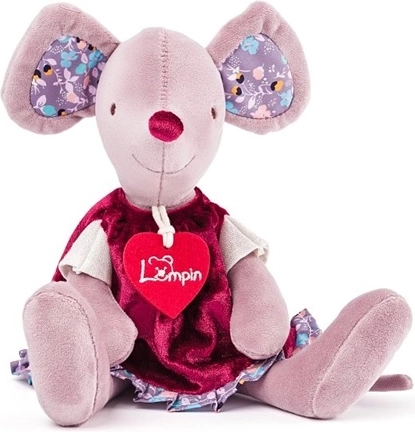 Woodyland Lumpin plišana mišica Cilka u haljinici 28 cm