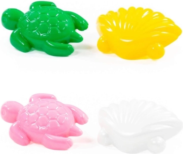 Kalupi za pijesak kornjača i školjka – set