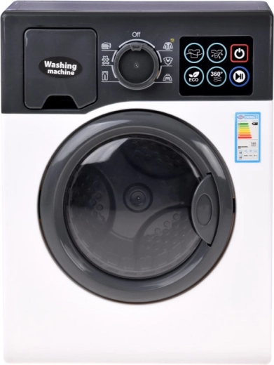 Rotating drum like a real washing machine