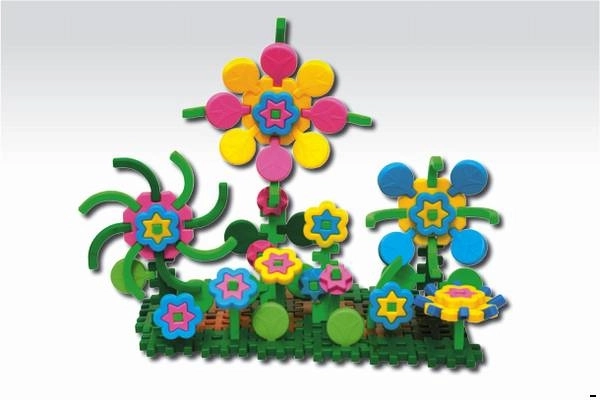 Konstrukcijski set Blok Flora 1
