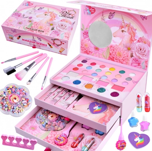 Dječji kreativni make-up koferić s jednorogom