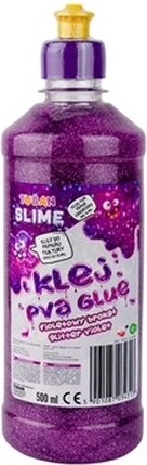 Tuban PVA Glitter Glue 500 ml Purple