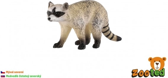 Realistična plastična figurica rakuna 8 cm