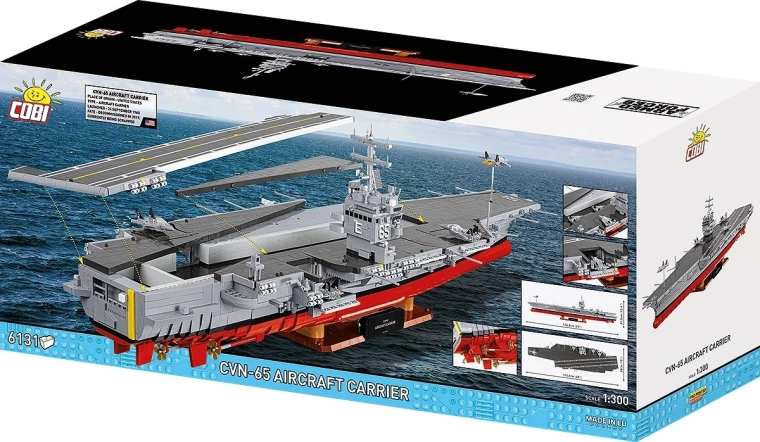 COBI građevni set nosača zrakoplova CVN-65 – 6131 dijelova