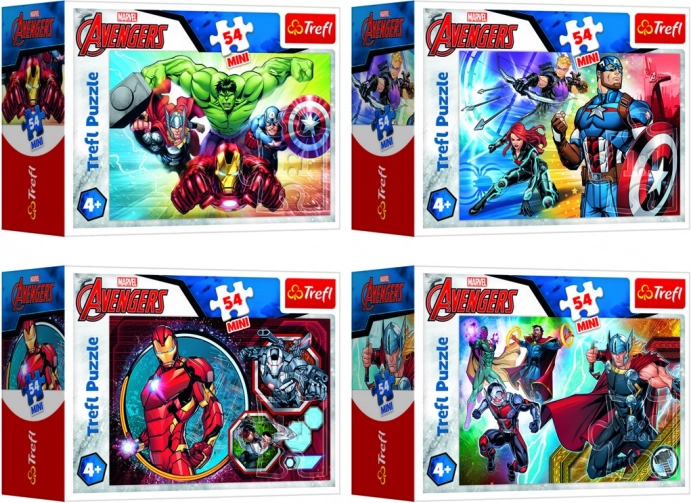 Minipuzzle Avengers 54 dijelova u kutiji