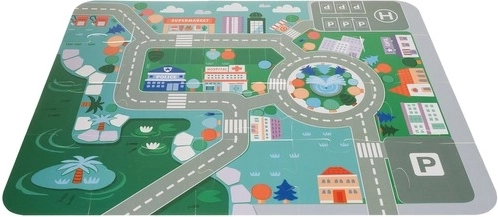 Podloga za igru i puzzle ceste za gradske scenarije