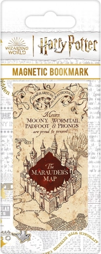 Harry Potter magnetska knjižna oznaka Maraurova karta