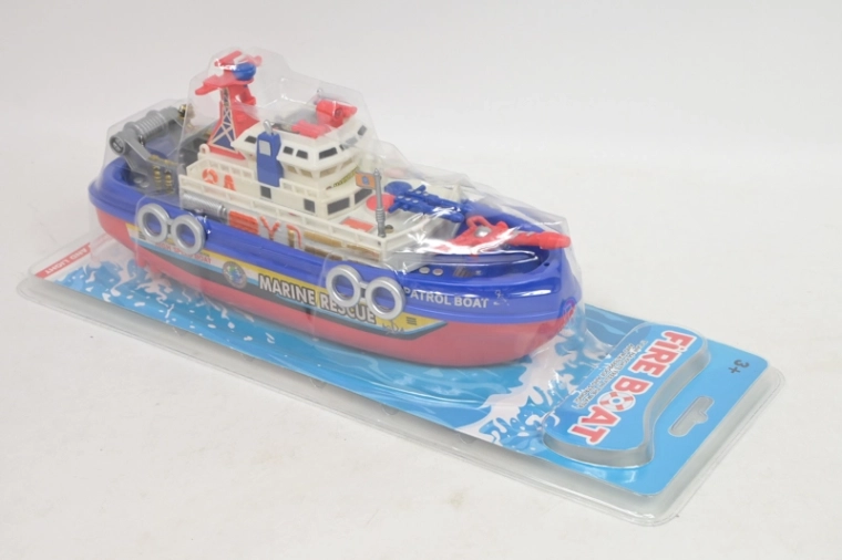 Battery-Powered Patrol Boat for Kids