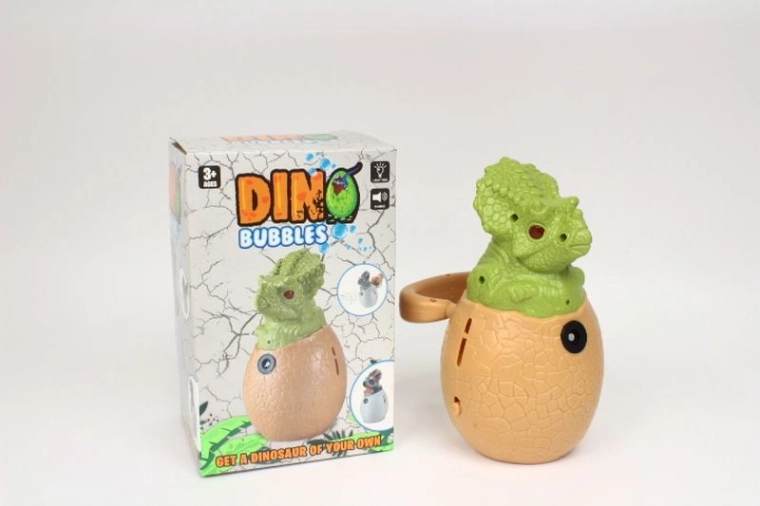 Automatski puhač mjehurića na baterije dinosaurus