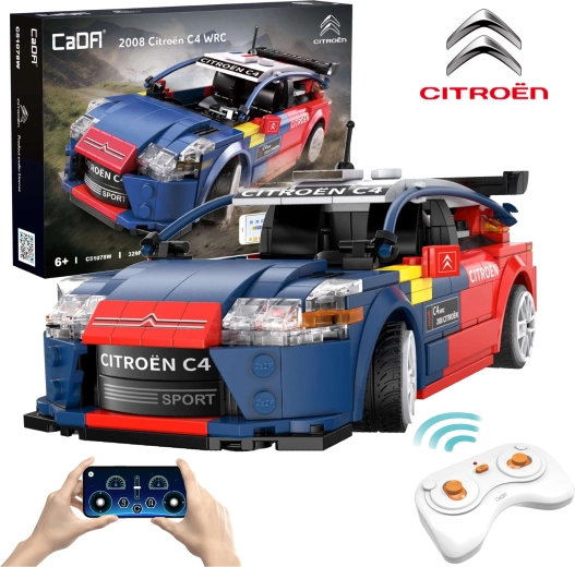 CaDA daljinski upravljani trkaći automobil Citroen C4 WRC