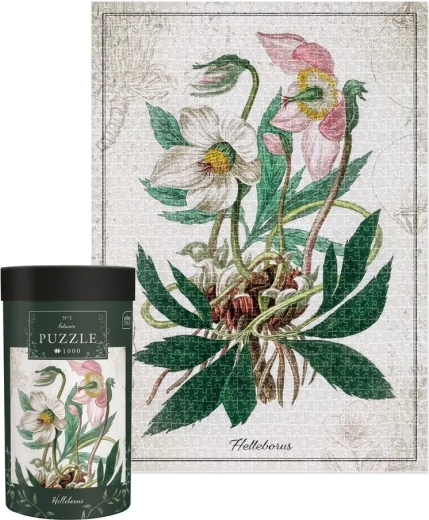 puzzle botanic: hellebore 1000 pieces