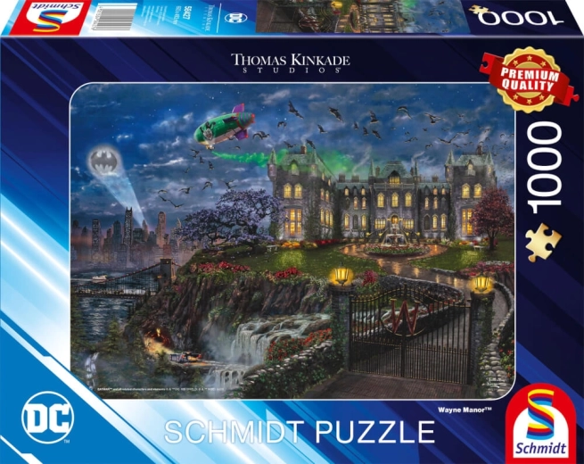 Warner DC Wayne Manor, puzzle 1000 dijelova