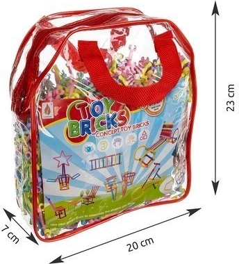 Zippered bag for easy storage and carrying