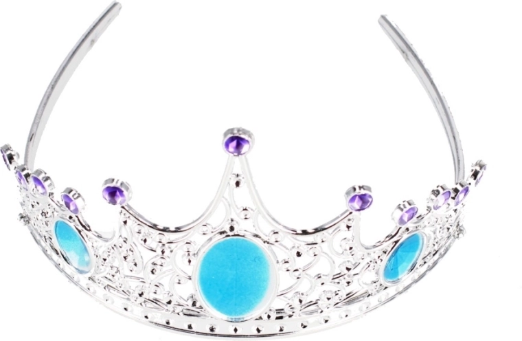 Sjajni dijadem s raznobojnim kamenčićima