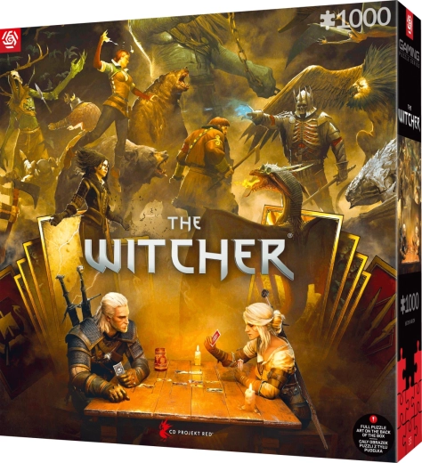 Slagalica The Witcher: igranje Gwenta 1000 dijelova